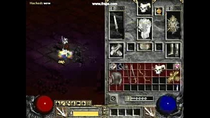 Diablo 2 - Hacked Necro Kills All