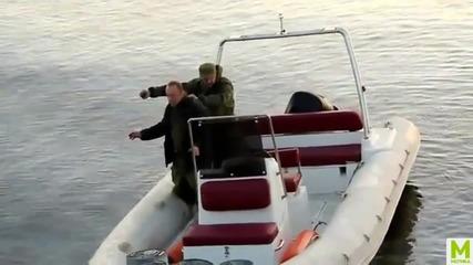 Руснаци на риболов с динамит!