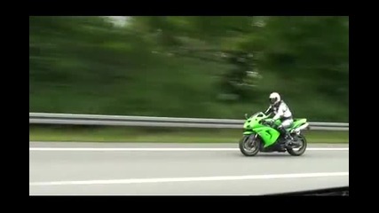 Kawasaki Zx10r vs Bmw Z4 