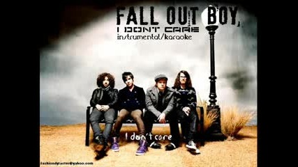 Fall Out Boy - I Dont Care instrumentalkaraoke [hq] + Download Link