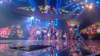 Сан Марино / Valentina Monetta - The Social Network Song / Live - Евровизия 2012