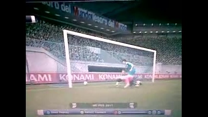 Pes 2011 Още един страхотен гол от финт