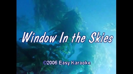 U2 - Window In The Skies - karaoke