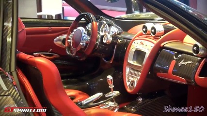 Pagani Huayra Carbon Fibre - Geneva 2012 with Gtspirit.com