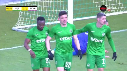 Кешеру даде ранен аванс на Лудогорец срещу Етър