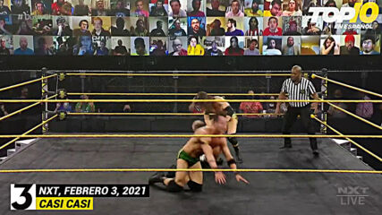 Top 10 Mejores Momentos de NXT En Español: WWE Top 10, Feb 3, 2021