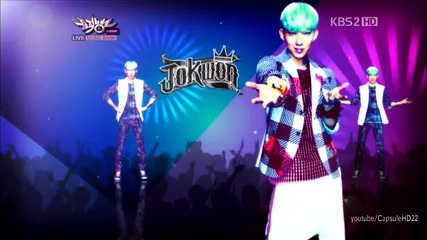 (hd) Jokwon (2am) - I'm da one - Debut next week ~ Music Bank (22.06.2012)