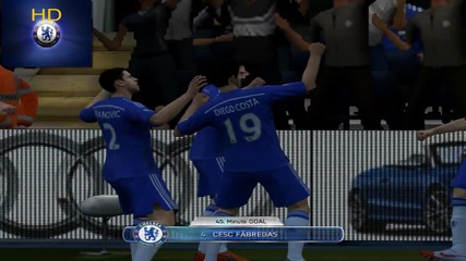 Free Kick Battle Fabergas Vs Van Persie F I F A 14