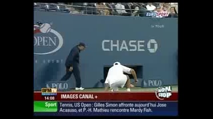 Us Open 2008 : Родик - Санторо