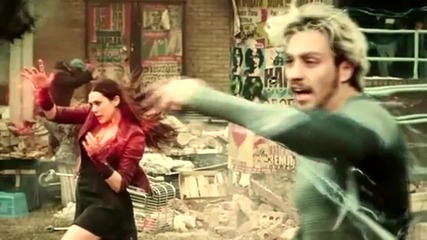 Маниашките герои Алената Вещица и Живака от филма Отмъстителите: Ерата на Ултрон (2015)