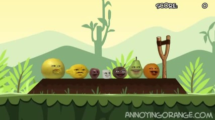 Annoying Orange vs Angry Birds_ Midget Apple