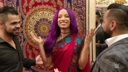 The Singh Brothers divide their time in New Delhi between Sasha Banks, Alexa Bliss