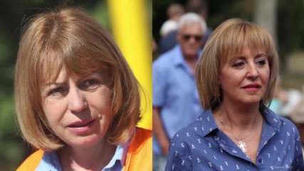 Фандъкова и Манолова – двете първи дами на изборите