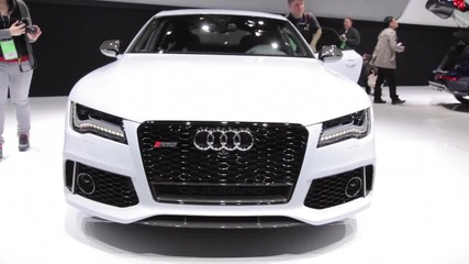 2014 Audi Rs7 - 2013 Detroit Auto Show