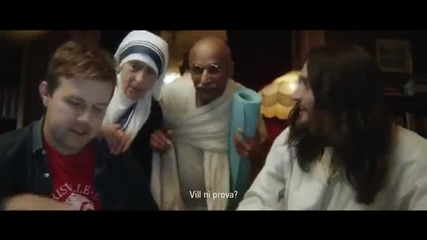 Иисус учи какво е интернет и какво е банер! (unicef Commercial) clip2