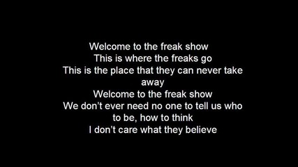 Skillet - Freakshow - Lyrics