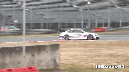 Bmw M3 E92 24h Special Acceleration Sound -u0026 Loud Backfires