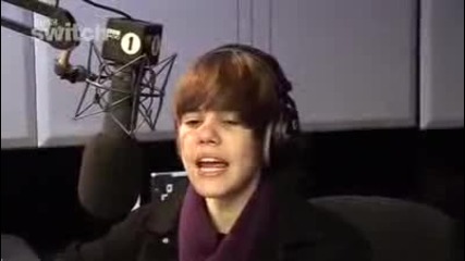 Justin Bieber: One Time Acoustic on Radio 1