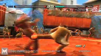 Tekken 6: Baek vs Eddy 