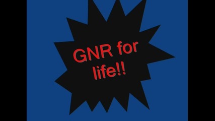 Guns N Roses - Black Leather 