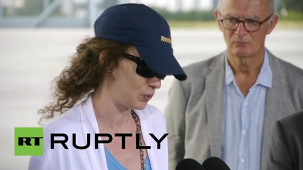 France: Freed hostage Isabelle Prime greeted by Hollande in Paris