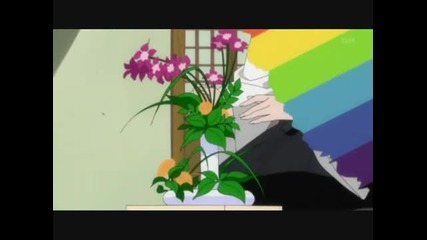 Yachiru eats some flowers