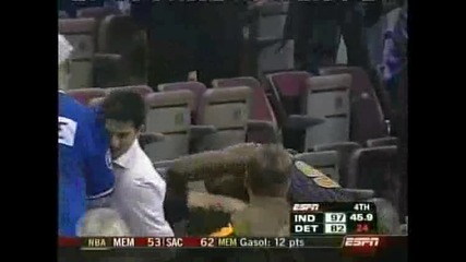 Nba Detroit - Indiana Mass Fight (cut)