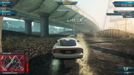 Need for Speed Most Wanted - Gameplay By : Crysis