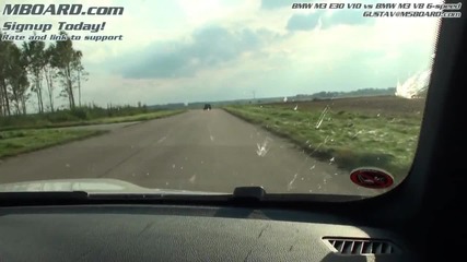 Bmw M3 V10 S85 vs Bmw M3 V8 