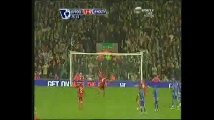 High Liverpool Vs Portsmouth 1 - 0 Gerrard