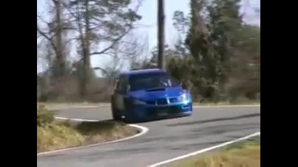 subaru rally car testing 2006 