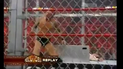 Randy Orton - Rko into Steel Steps