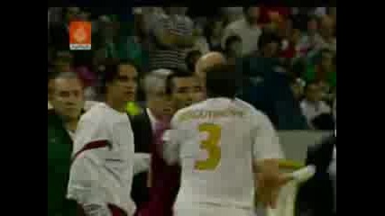 Portugal Vs. Serbia Битка На Терена Euro 2008