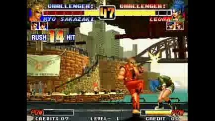 Kof Klub King of Fighters 96 Desperation Moves And Sdms 