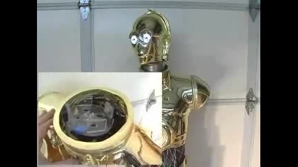 C - 3po Droid Robot Automation Demonstration 