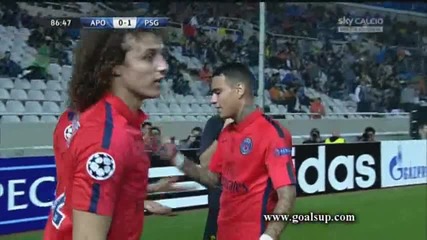 Апоел ( Никозия ) 0:1 Пари Сент Жермен 21.10.2014