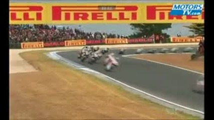 Chute Mondial Superbike Phillip Island 