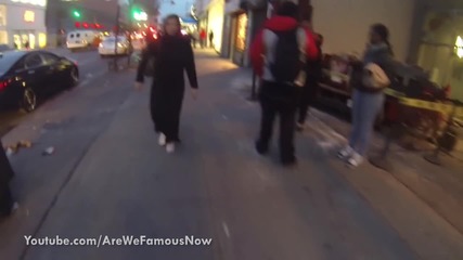Експеримент! Жена се разхожда 10 часа в Ню Йорк.
