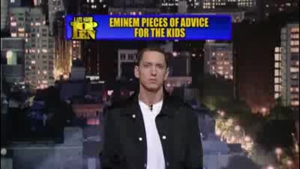 Ten Eminem Pieces Of Advice For The Kids 