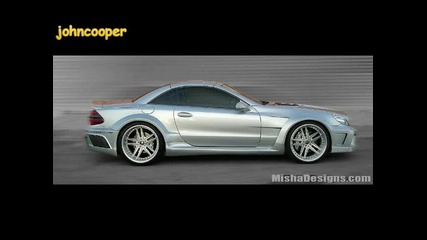Раздут и Агресивен Mercedes Sl от Misha Design
