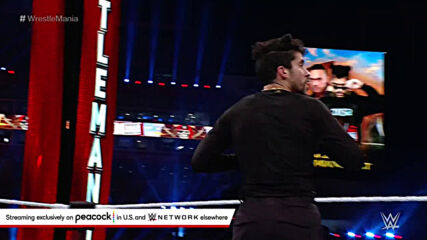 Bad Bunny & Damian Priest show out in WrestleMania moment: WrestleMania 37 – Night 1 (WWE Network Exclusive)