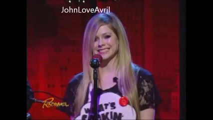 Avril Lavigne-rachael Ray Show 2011 Full