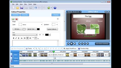 (3.2) Camtasia Studio 5 - Add a Callout