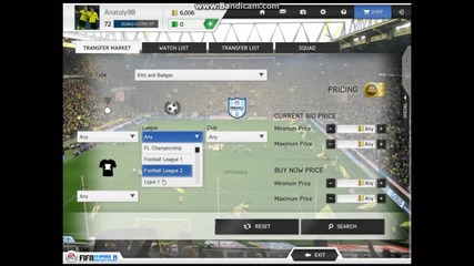 Bvb 09 Menu For Fifa World