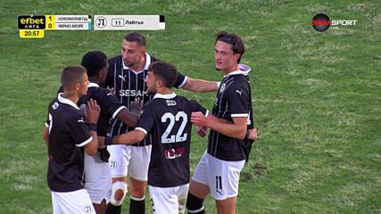 Goal by PFC Lokomotiv Plovdiv