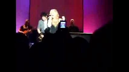 Kelly Clarkson Never Again Live Bournemouth International Centre March 2008 