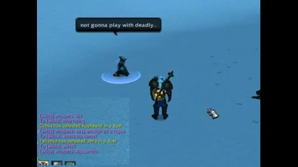 Warrior tutorial duels vs rogues