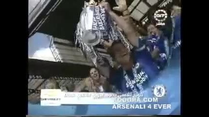 Chelsea Champions of 2005-2006 Premier League...celebration
