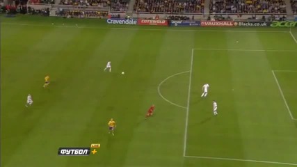 Супер гол на Ибрахимович от 30 метра срещу Англия