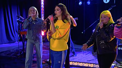 Dua Lipa - Idgaf ft. Charli Xcx Zara Larsson M Alma in the Live Lounge